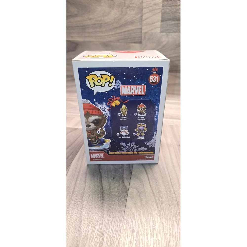 Holiday Rocket Funko Pop! #531 Marvel Vinyl Figure Brand New!